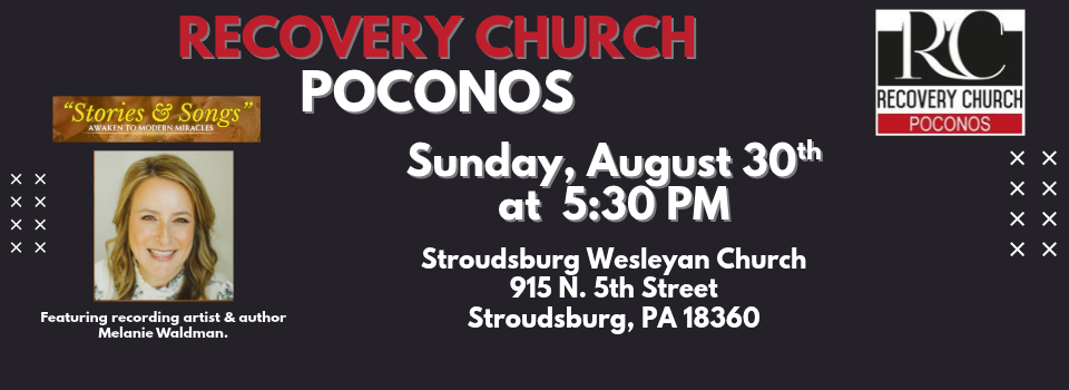 Recovery Church-Special Speaker Sunday, August 31st at 5:30 PM