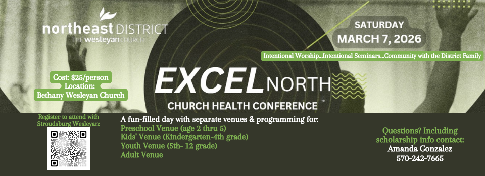 Excel North Church Conference - March 7, 2026
