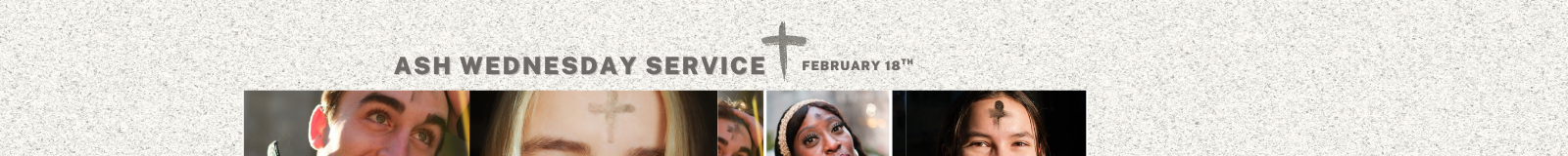 Ash Wednesday Service 2026